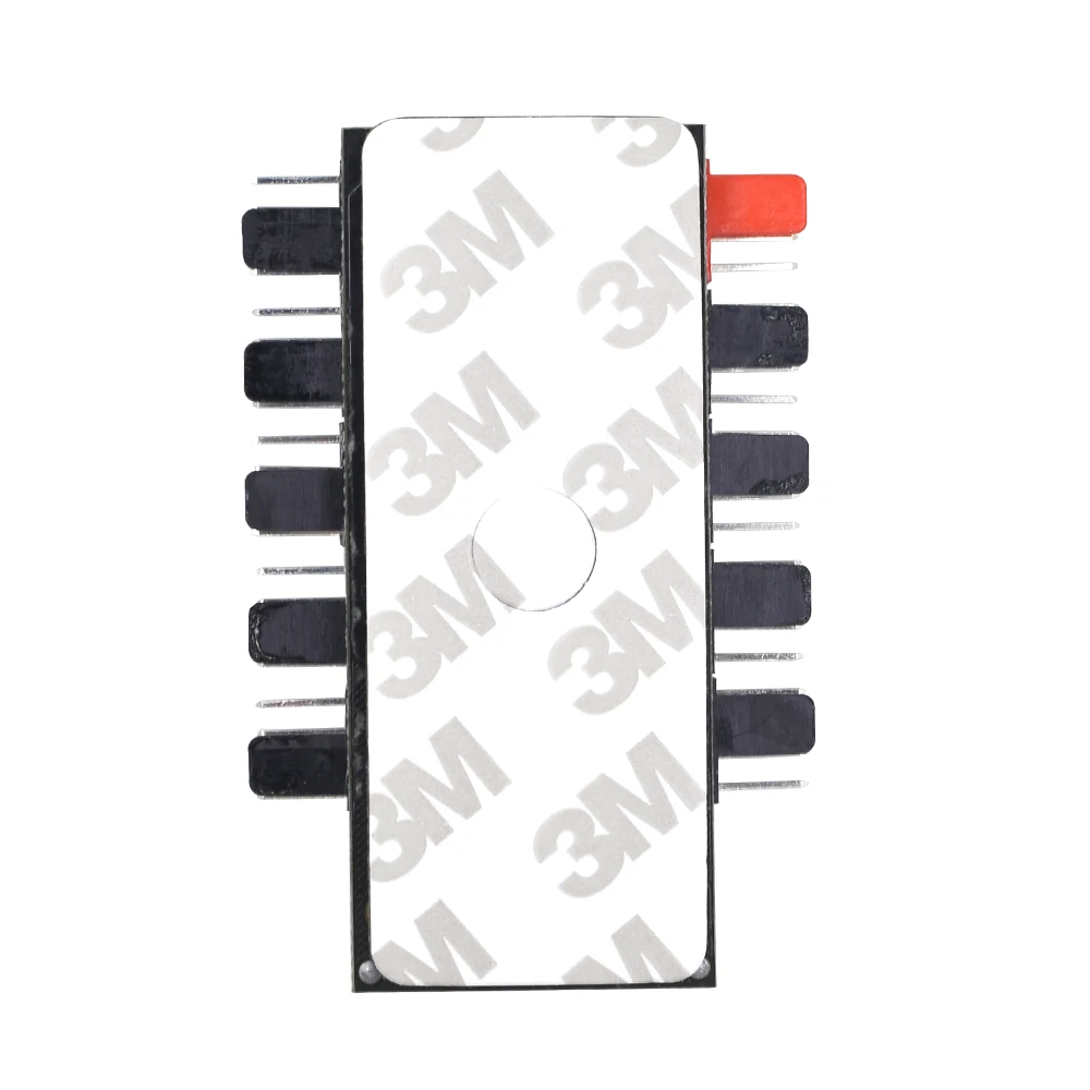 TISHRIC Новейший усовершенствованный вентилятор-хаб с 10 конденсаторами, 4-контактным Pwm Sata и контроллером на 4-контактный интерфейс Led PC.