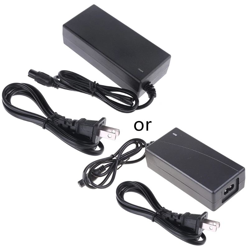 

High Quality 42V 2A Power Adapter Powerfast 3-prong Inline Connector Battery Charger for Pocket MOD Sports MOD Dirt Quad