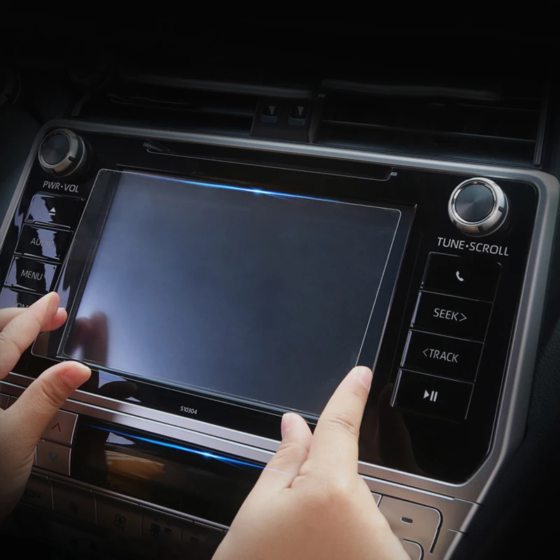 

For Toyota Land Cruiser Prado 150 2010-2018 2019 Tempered Glass Car Navigation Screen Protector Film LCD Sticker Accessories