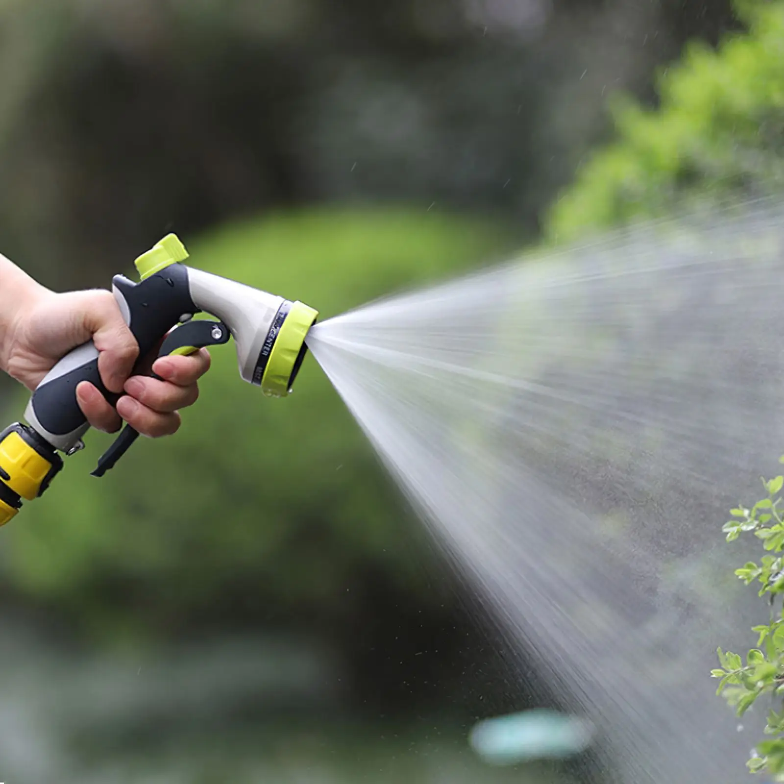 

Handheld Adjustable Flow Water Spray Nozzle Non-slip Garden Spray Gun Portable Spray Gun Front High Pressure Water Sprayer