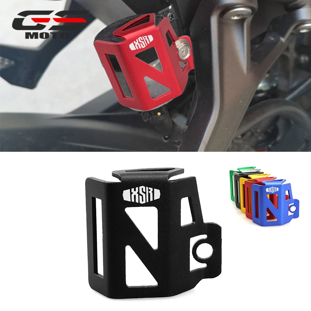 

Высокое качество для Yamaha XSR700 XSR900 XSR 700 900-2017 CNC мотоциклетная Задняя Тормозная жидкость резервуар Защитная крышка масляная Защитная крышка