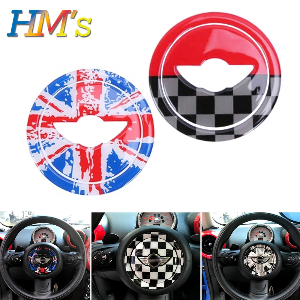 Для Mini Cooper R56 R55 R57 Автомобильный руль Центральная панель наклейка для Mini Cooper Countryman R60 для Mini R56 R55 R60 запчасти