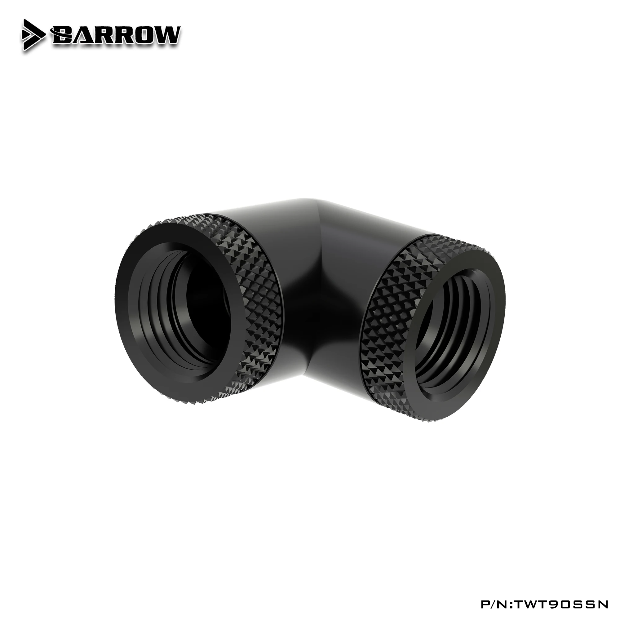 Barrow G4 / 1 bright silver black 90 degree double inner teeth rotation adapter 360 Rotary Fitting TWT90SSN | Компьютеры и офис