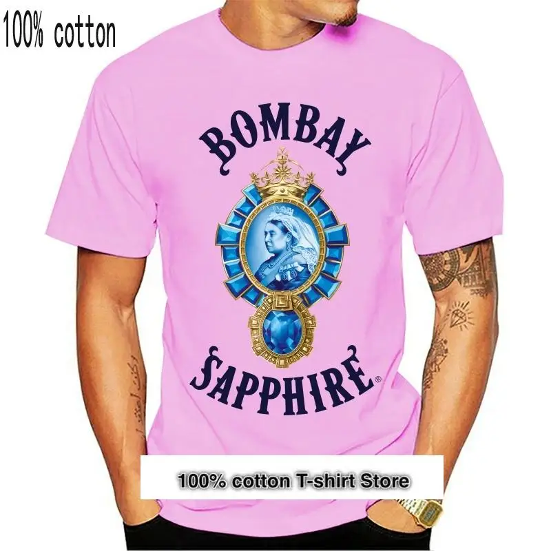 

Camiseta con estampado de herlior, camisa con estampado de guiño de zafiro de Bombay