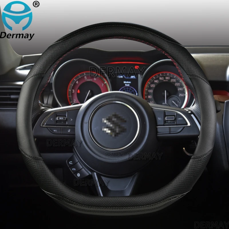 чехол на руль Для Suzuki Swift Sport 2017 2018 2019 2020 2021 оплетка искусственная кожа из