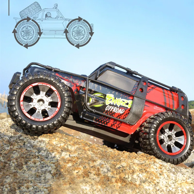 4WD высокоскоростной RC внедорожный альпинистский автомобиль 1:10 2 4G 45 км/ч привод