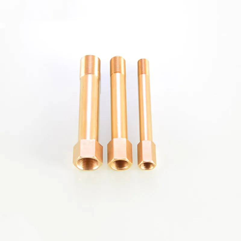Brass Fitting 1/8&quot1/4&quot3/8" BSP Male To Female Change Coupler Straight In Connector Adapter 50mm75mm100mm125mm150mm Length |