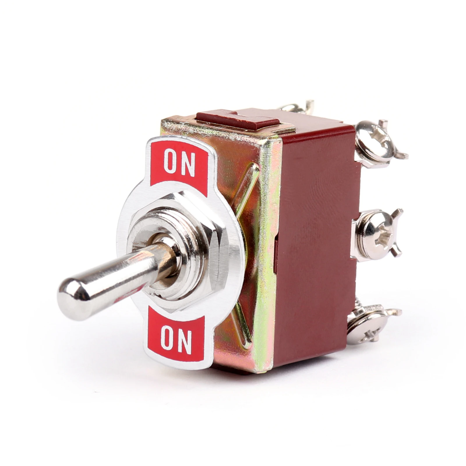 Artudatech 4 шт. 2 контактный 6Pin (ВКЛ) на 15A 250V Переключить винт переключения DPDT