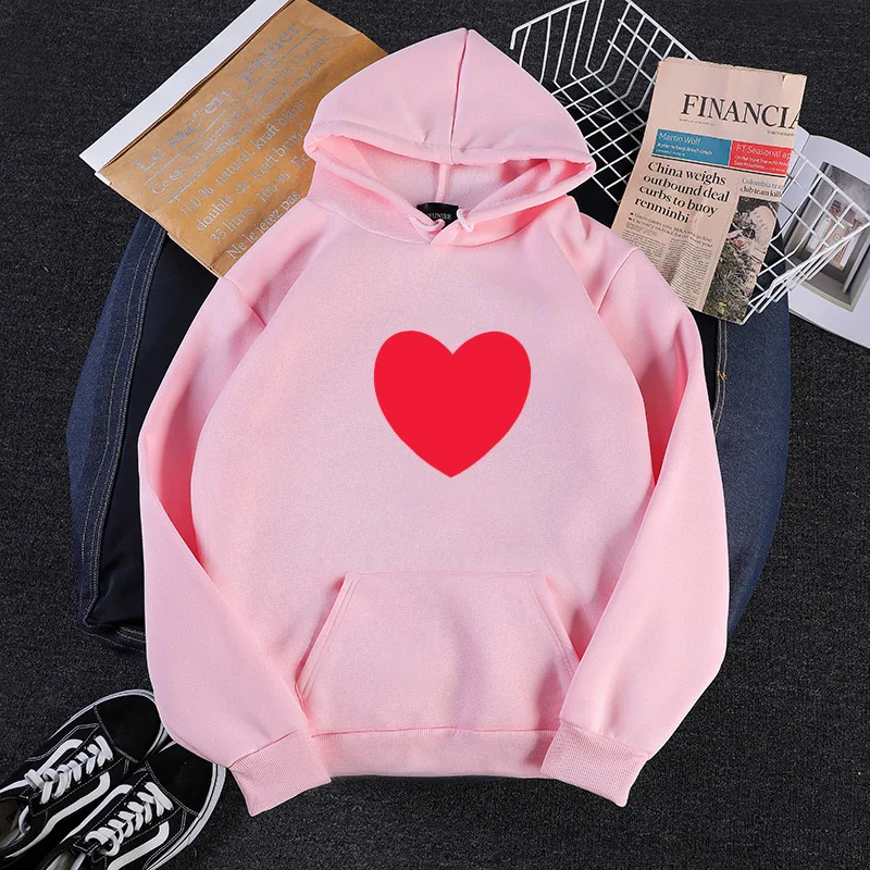 Female Harajuku Hooded Sweats Long Sleeve Women's Solid Color Teens Girls Funny Letter Oversized Hoodies Women Sweatshirts