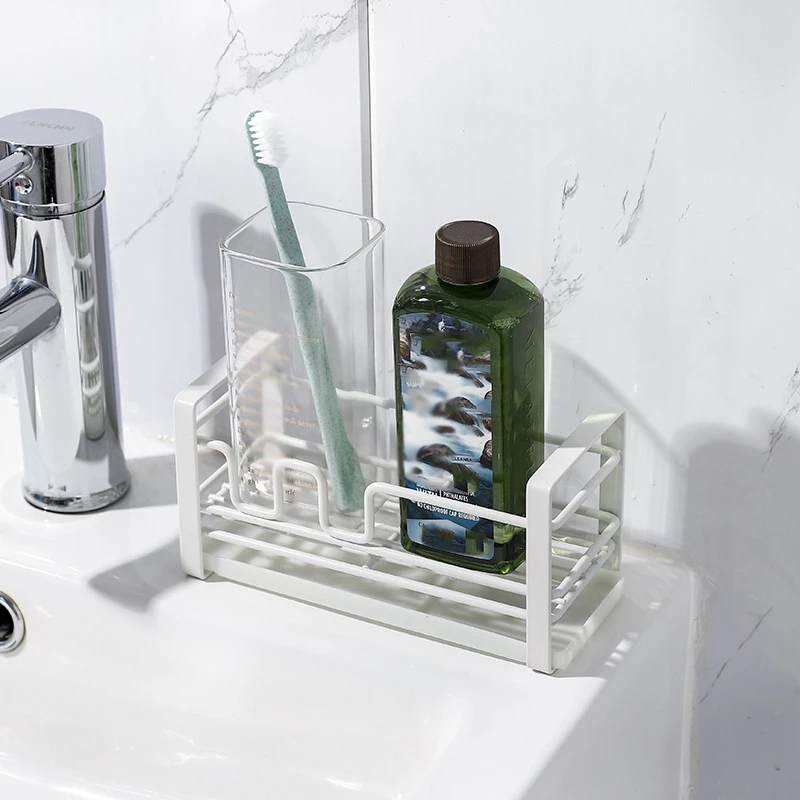 Металлическая губка полка для хранения кухонная раковина счетчик чистящая