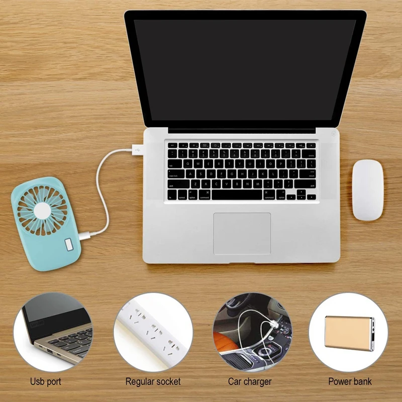 Ручной мини вентилятор мощный Маленький Персональный портативный с