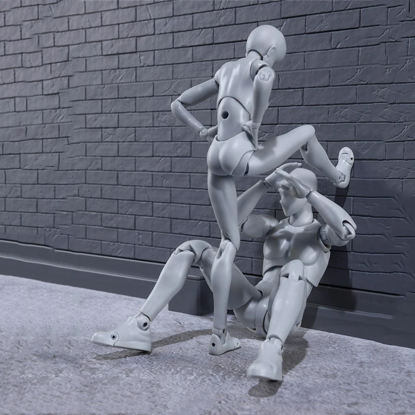 13 14 см СВЧ тела Кун/тела Чан архетип он/она Ver вариант кирпичная стена из ПВХ