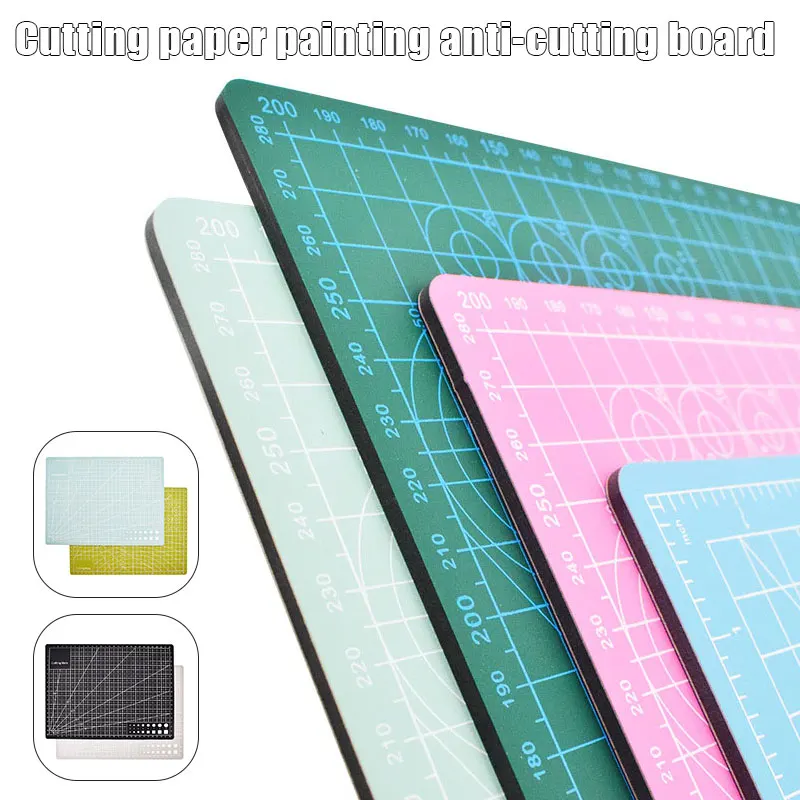 

Cutting Mat for DIY Sewing Craft A4 Sturdy Rotary Cutting Mat Non Slip Surface Scrapbook Fabric New Arrival
