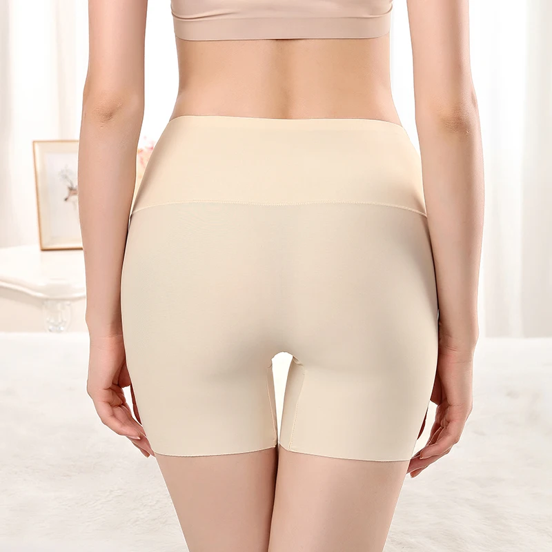 Женские бесшовные нейлоновые трусики с высокой талией Бесшовные Удобные