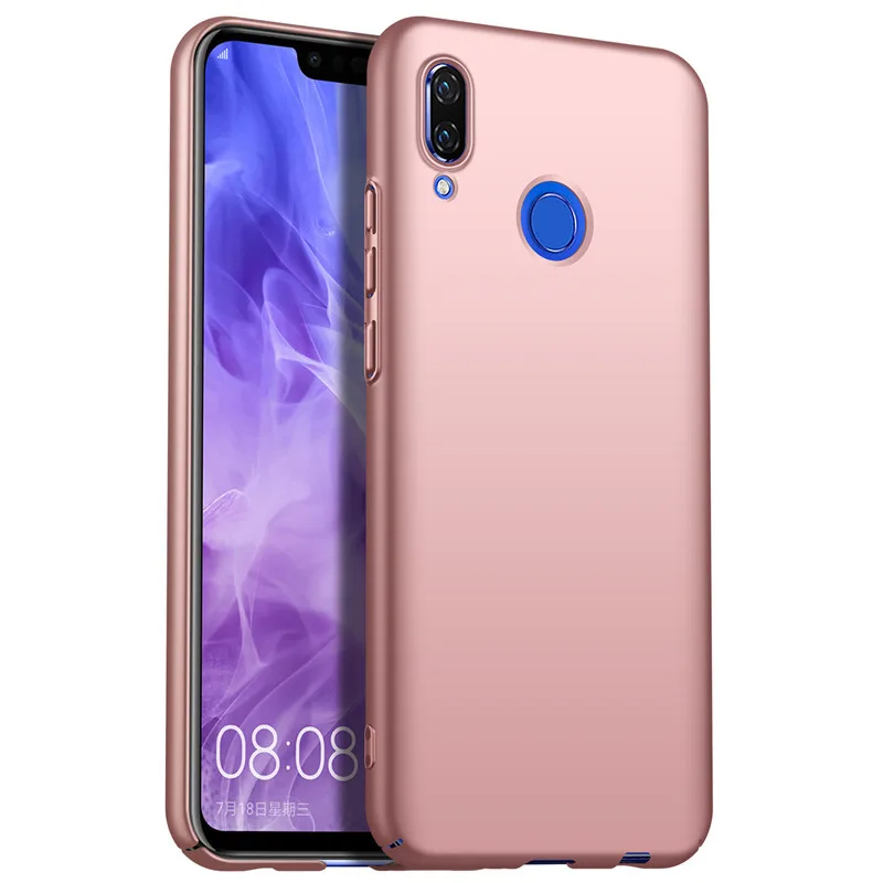 Nova 3 чехол для Huawei Mofi 3i ПК Жесткий задний Чехол однотонный чистый тонкий Nova3 Nova3i |