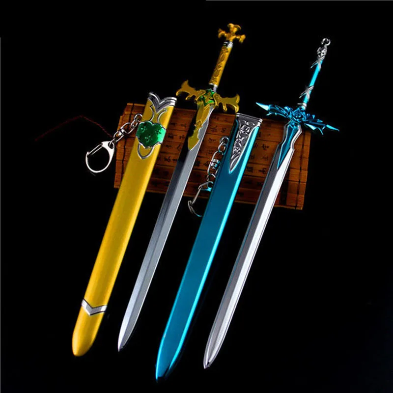 Меч искусство онлайн оружие брелок Kirito Yuuki меч асуны модель игрушки Elucidator Темный