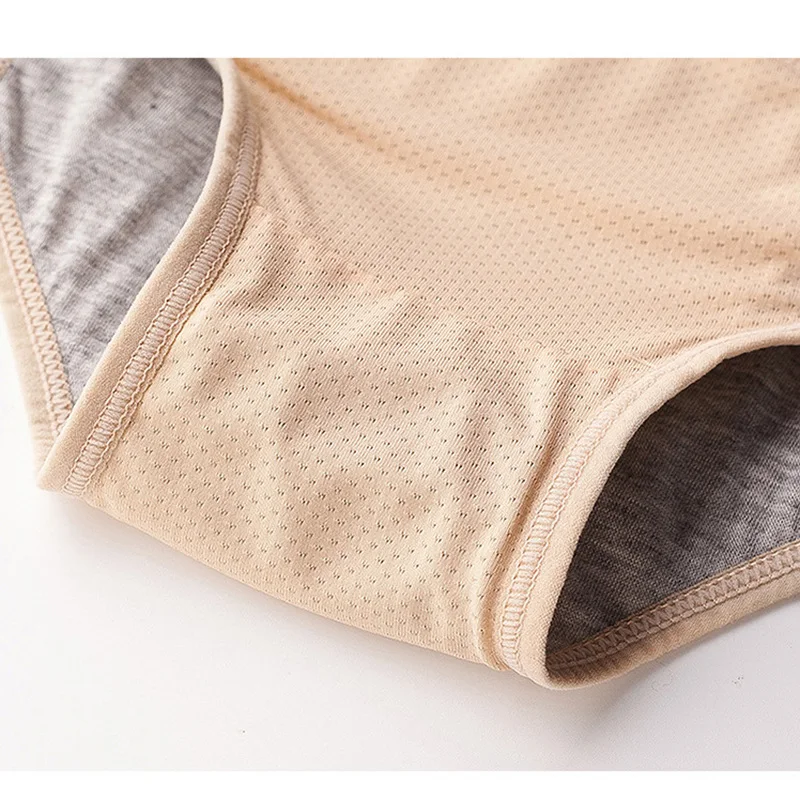 Гигиенические трусики размера плюс периодом нижнего белья с защитой от