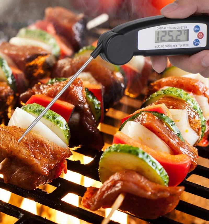 

Kitchen Thermometer For Food BBQ Turkey Electronic Cooking Thermometer Probe Meat Water Milk Meat Thermometer Kitchen Tools