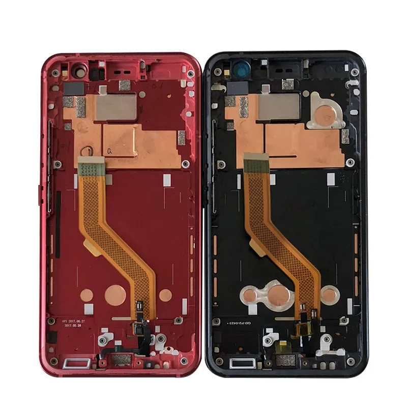 5," тестирование для htc U11 ЖК-дисплей Дисплей кодирующий преобразователь сенсорного экрана в сборе запасные с рамкой для htc U11 U-3w U-1w U-3u ЖК-дисплей