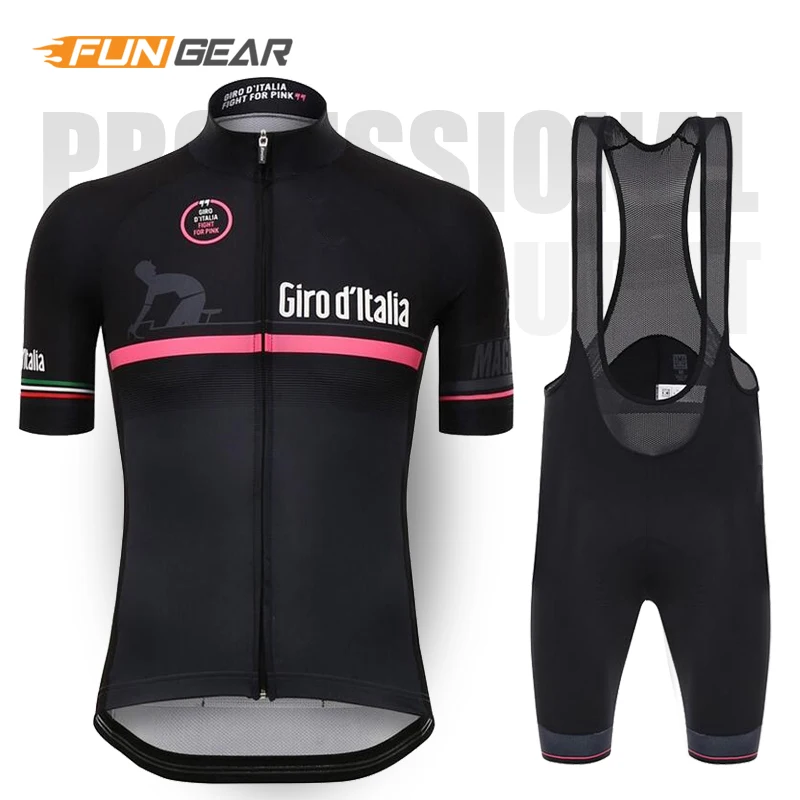 Bib Cycling Set ITALIA одежда для команды велосипедистов трикотажный комплект для велоспорта велосипедные Шорты Ropa Ciclismo быстросохнущие мужские летние велосипедный майон комплект укороченных брюк - Цвет: Bib Cycling Set