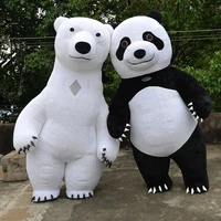 polar bear panda inflatable mascot costume party dress outfits advertising promotion carnival halloween xmas easter adults