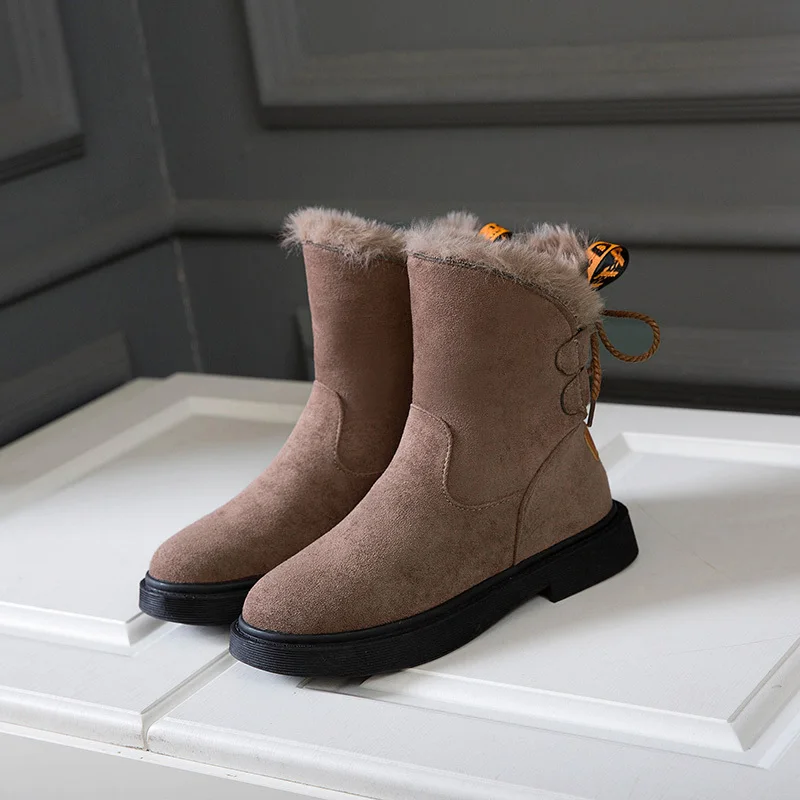 

Winter Warm Ankle Boots For Women Snow Shoes Style Outdoor Slip On Female Snow Boot Ladies Shoes Women Boots Ladies U11-88