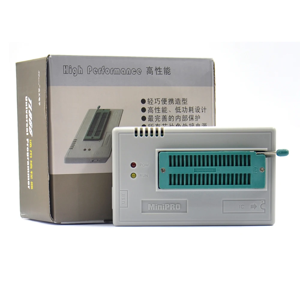 TL866 II оригинальный MINI PRO Plus USB универсальный nand биос Программист EEPROM FLASH с