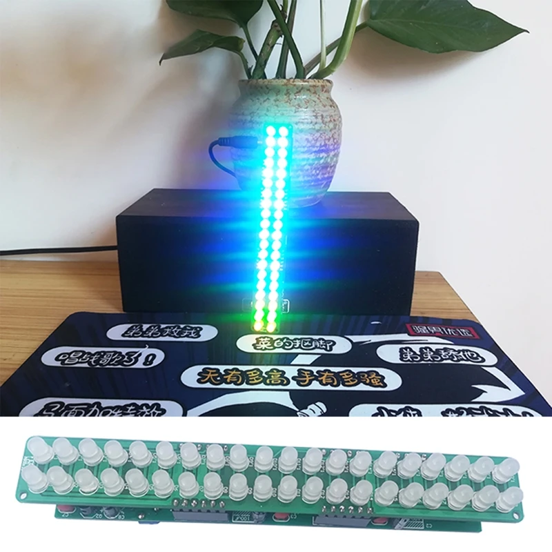 LM3914 комплект индикатора уровня звука аудио спектра для самостоятельной сборки