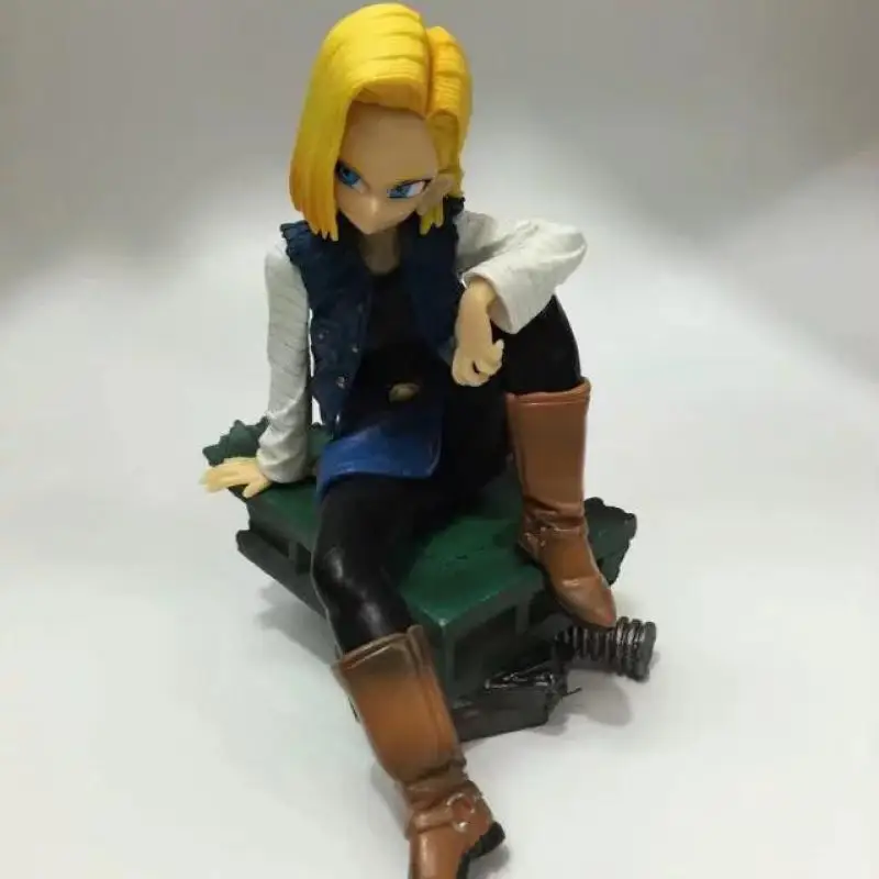 Dragon Ball Z Android 18 лазурь японского аниме фигурки экшн ПВХ Модель Коллекция игрушек
