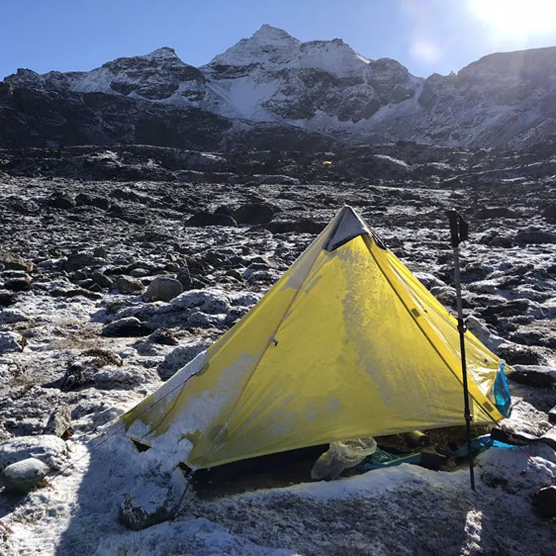 3F UL шестерни 2019 lanshan 2 бесштоковый палатка человек профессиональный 15D Silnylon Oudoor