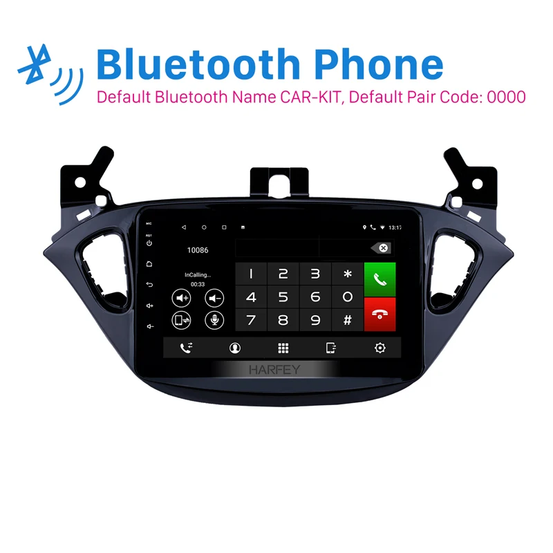 Harfey 8 &quotAndroid 10 0 автомобильный стерео GPS плеер для Opel Corsa 2015 2016 2019/Opel Adam 2013 Поддержка