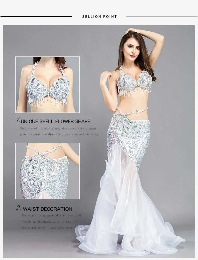 Профессиональный Bellydance сценический костюм набор костюма для танца живота Павлин блестки красивая сексуальная одежда для танца живота