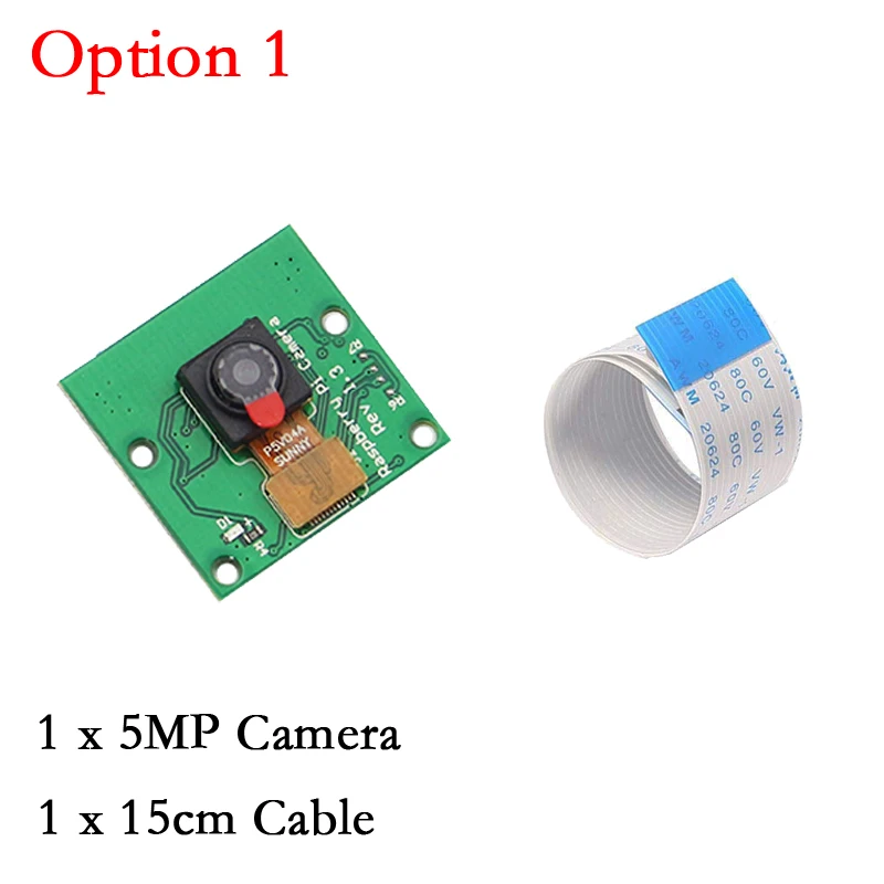 Raspberry Pi 4 Камера 5MP 1080P 720 OV5647 видео Камера с FFC кабель для Raspberry Pi 4 3 Модель B 3B плюс 4B Pi3 B