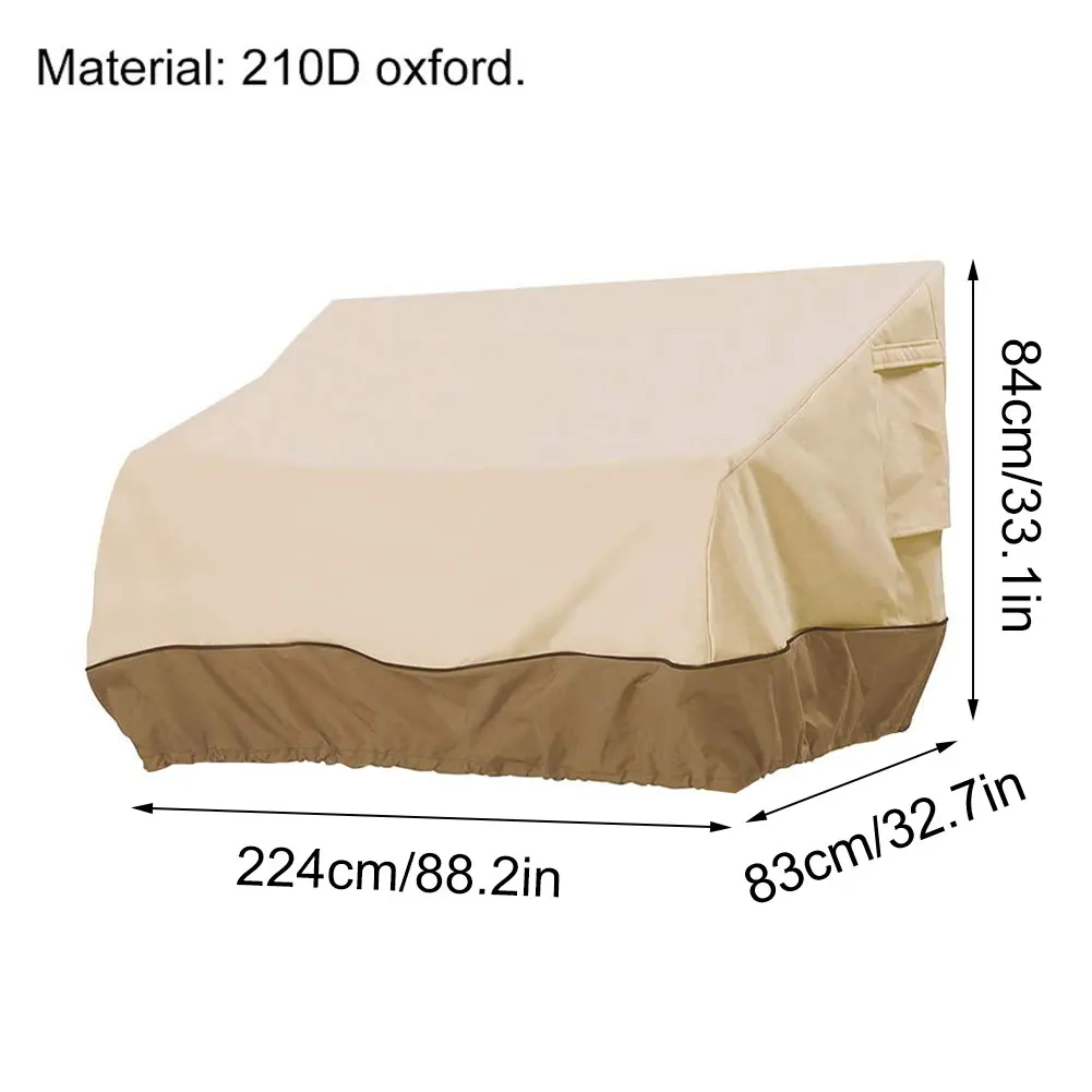 Водонепроницаемый садовый чехол для дивана из ротанга защитный мебели наружного