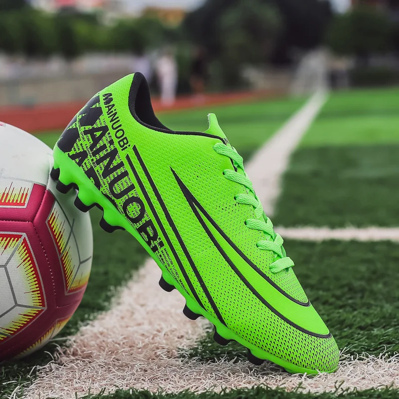 Мужские женские и мужские кроссовки с длинным шипами TF футбольные бутсы обувь