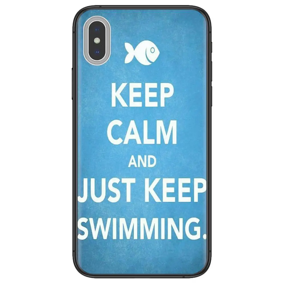 Closeout сохраняйте спокойствие и наслаждайтесь плаванием для Apple iPhone 11 12 Pro Mini X XR XS MAX