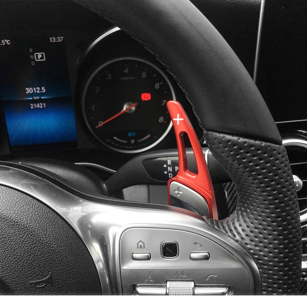 For Mercedes-Benz EQC B Class W247 MB GLB X247 CLA C118 GLA CLS C257 Coupe GLE W167 Car Steering Wheel Shift Paddles DSG Extend |