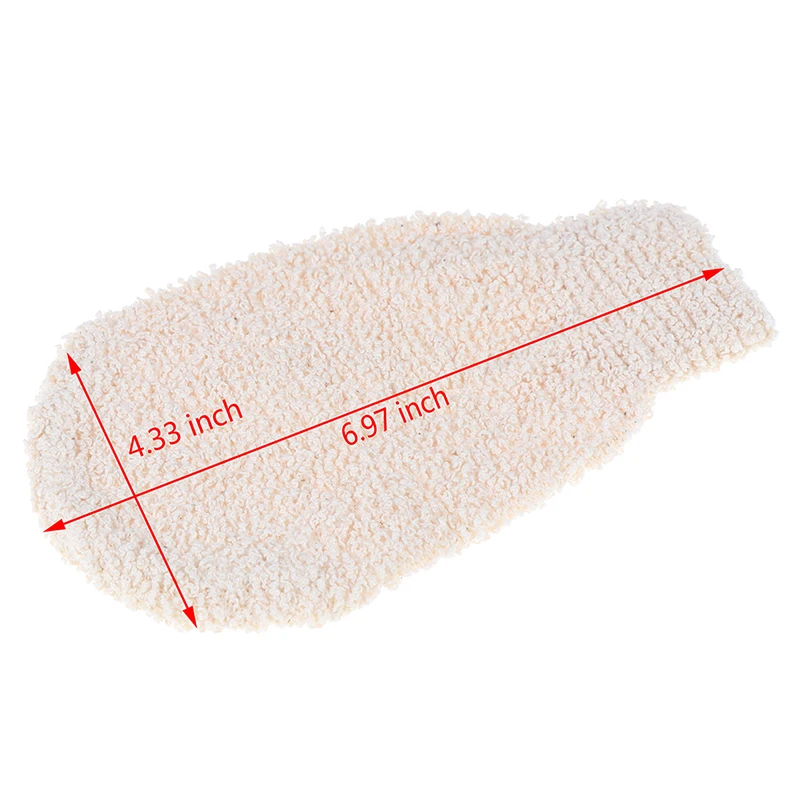 

1Pcs Massage Back Shower Scrubber Bath Gloves Exfoliating Skin Wash Foam Towel Body Cleaning Towel