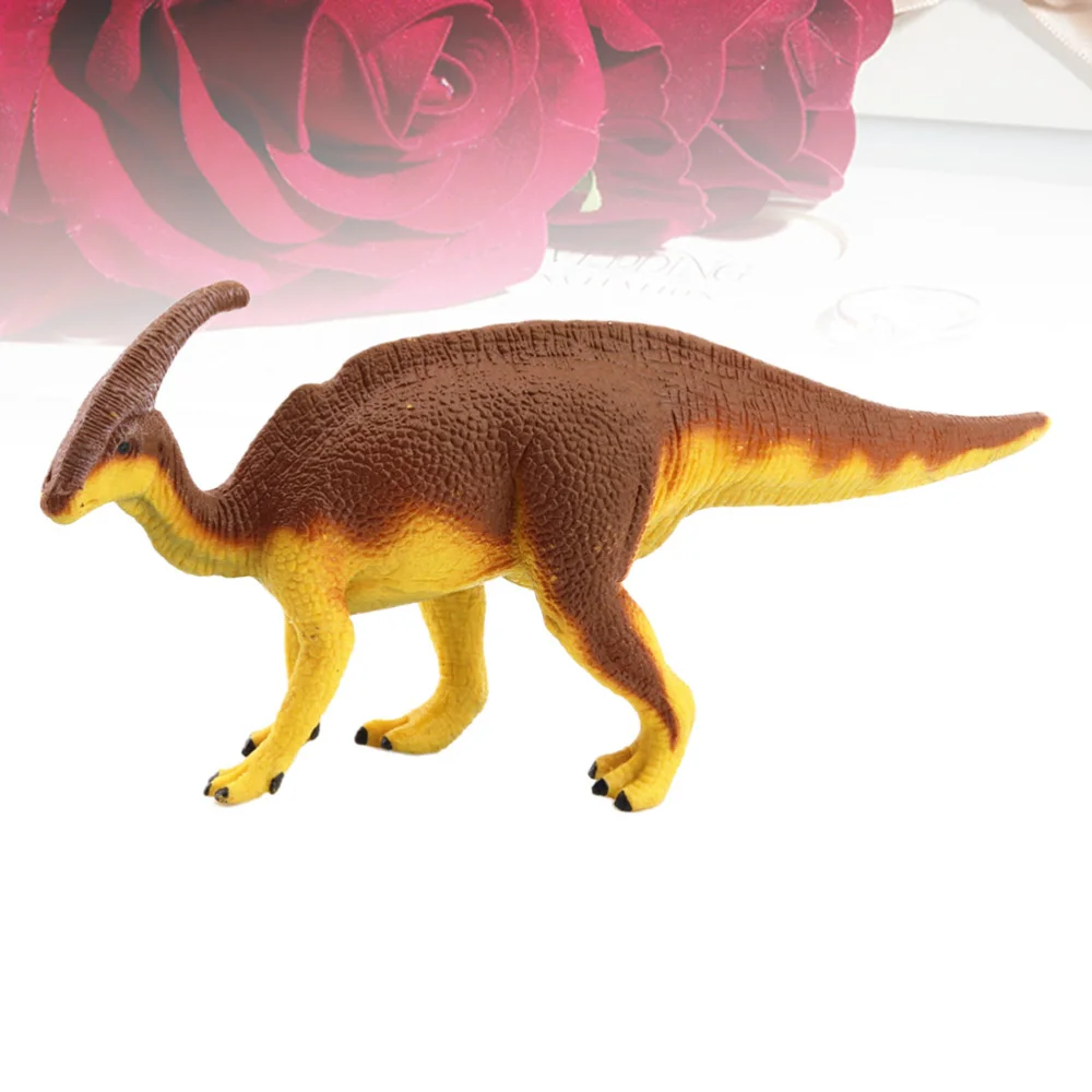 

1pc Parasaurolophus Model Jurassic Cretaceous Model Desktop Bookshlef TV Cabinet Adornment