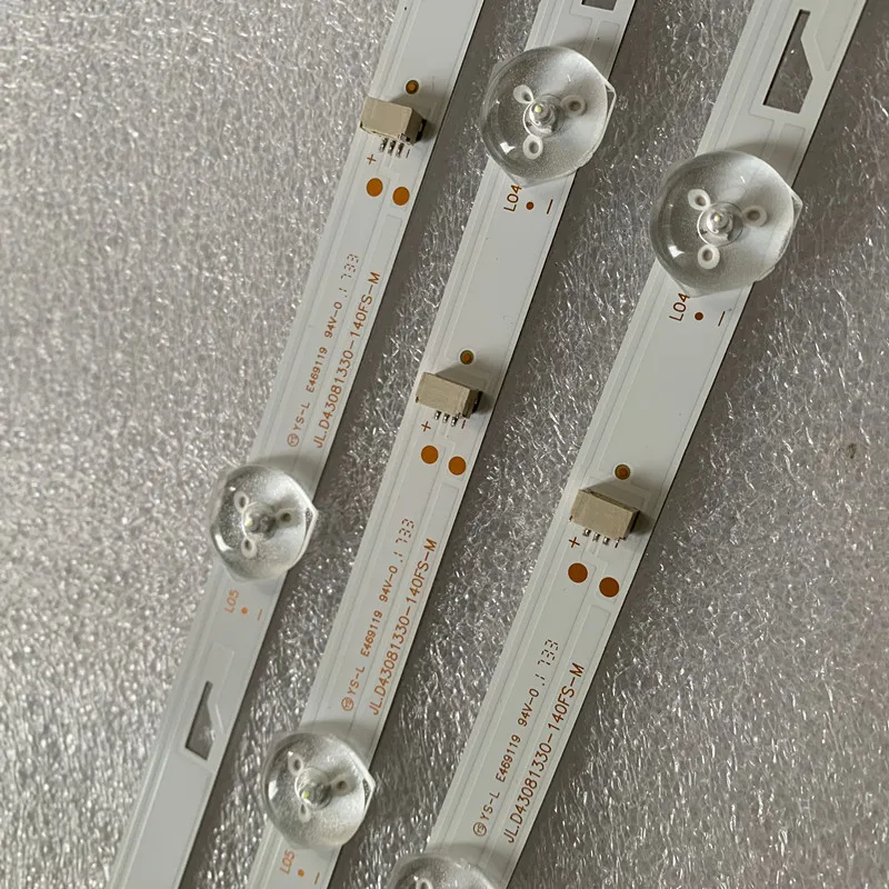 3pieces/lot for 43L1600C 2600C 43L26CMC L43E9600 JL.D43081330-140FS-M E469119 8lamps 755mm | Лампы и освещение