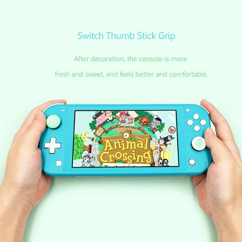 8 упаковок ручки для большого пальца силиконовый чехол контроллера Nintendo Switch Joy