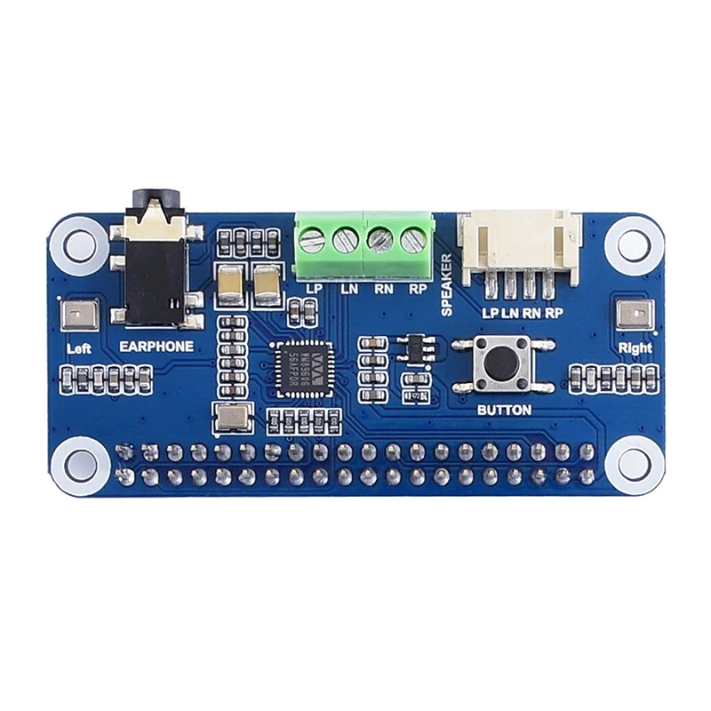 Raspberry Pi 4 hi-fi Sound шляпа &quotкарта&quot WM8960 поддерживает стереокодирование