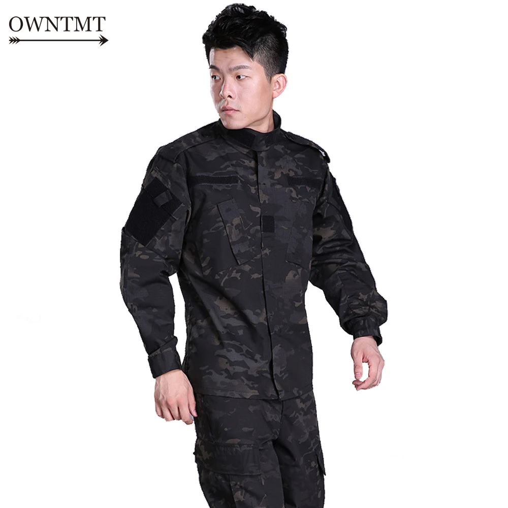 Камуфляжная армейская Военная Униформа CPBK мужские тактические брюки карго Bdu