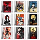 Постеры и принты в стиле аниме хяккимару, Картина на холсте, настенные картины для гостиной, винтажный постер, декоративный Декор для дома