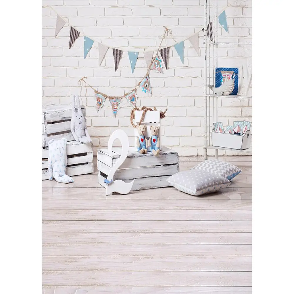 Белый (на стену и пол) Цветной Вымпел игрушки подушки фон для фотосъемки на