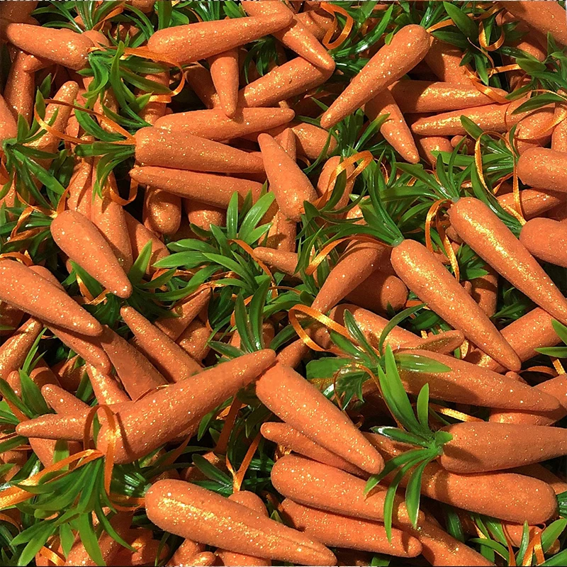 

Пасхальная имитация моркови Декор для дома Счастливая Пасха вечеринка подарок для детей подарок Пасхальный кролик праздничный Декор весен...