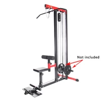 lrm501 lat row machine home high low pull lat pull down high pully waist back shoulder muscle comprehensive fitness equipment