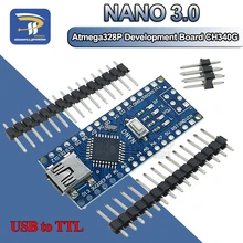 Atmega328 Мини USB Nano V3.0 ATmega328P CH340G 5 в 16 м плата микроконтроллера для Arduino 328P NANO 3,0 CH340 Atmega328 Мини USB Nano V3.0 ATmega328P CH340G 5 в 16 м плата микроконтроллера для Arduino 328P NANO 3,0 CH340