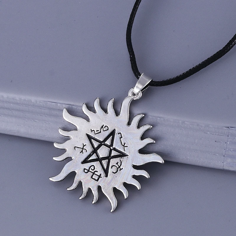

20pcs/lot Wholesale Fashion Jewelry Charm Supernatural Dean necklace For Men And Women,original factory supply