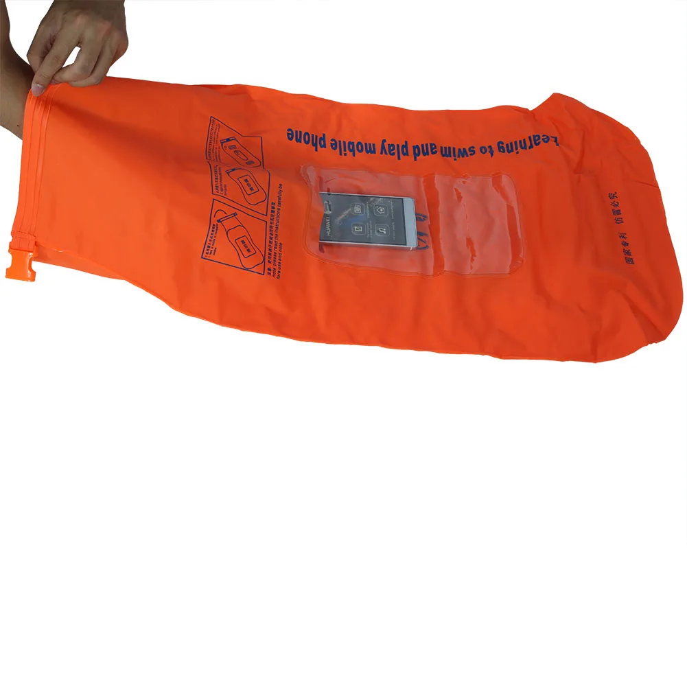Inflatable Swimming Air Float Storage Bag Life Buoy Adult Manual for Snorkeling Surfing Boating | Спорт и развлечения